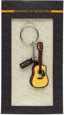 Martin D28-style sleutelhanger gitaar