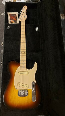 G&L Asat Special Tobacco Sunburst MP USA met certificaat van echtheid