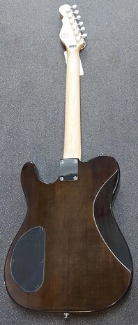 G&L Asat DeLuxe Tribute Transluced Black 'carved top'