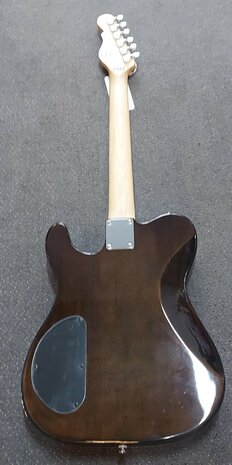 G&L Asat DeLuxe Tribute Transluced Black 'carved top'