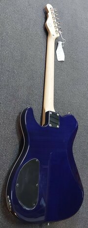 G&L Asat DeLuxe Carved Top, BBS Brigth Blueburst