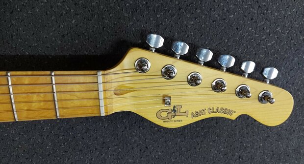 G&L Tribute Asat Classic Gloss Black 