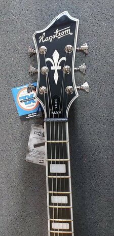 HAGSTROM elektrische gitaar, Ultra Max Special, Beryl Flame