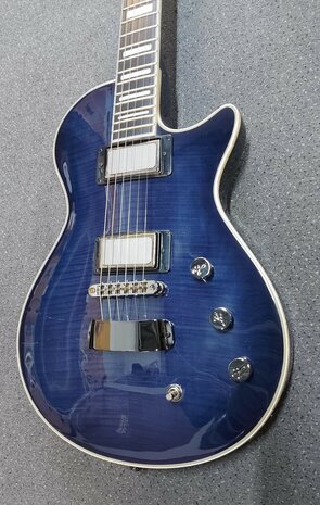 HAGSTROM elektrische gitaar, Ultra Max Special, Beryl Flame