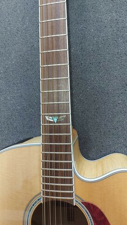 Takamine GJ-72E12 12-snarige electro-akoestische Jumbo gitaar