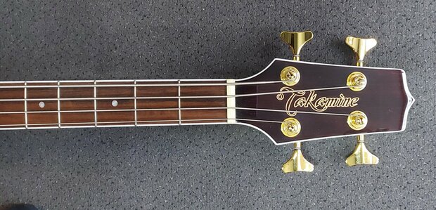 Takamine GB72CEBSB electro-akoestische basgitaar Brown Sunburst