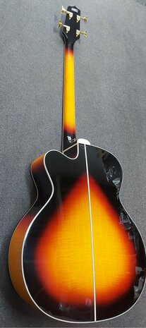 Takamine GB72CEBSB electro-akoestische basgitaar Brown Sunburst