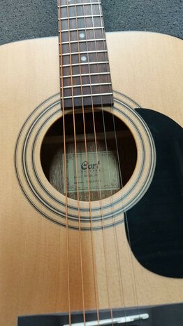 Cort Folkgitaar, AD810E, Open Pore Naturel