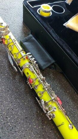 Klarinet Bb (Bes / Sib), B&ouml;hmsysteem, Colorline, Geel