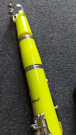 Klarinet Bb (Bes / Sib), B&ouml;hmsysteem, Colorline, Geel