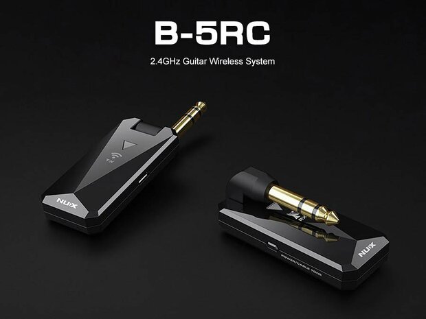 NUX 2.4 GHz draadloos systeem voor gitaar, komt 23 maart binnen