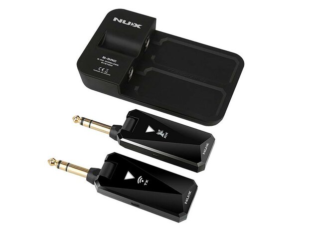 NUX 2.4 GHz draadloos systeem voor gitaar, komt 23 maart binnen