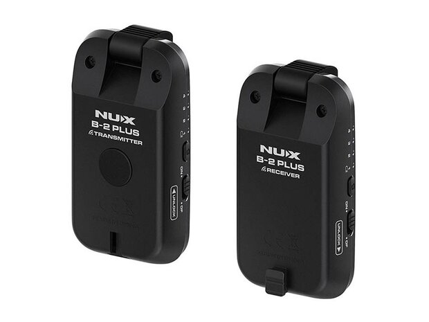 NUX draadloos systeem voor gitaar en bas, B-2 Plus