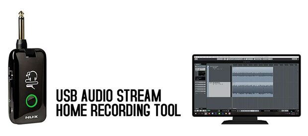 NUX Mighty Series hoofdtelefoonversterker MPlug