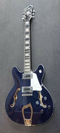 Hagstrom Super Viking, Dark Baltic Sea Flame, Limited edition 