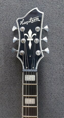 Hagstrom Super Viking, Dark Baltic Sea Flame, Limited edition 