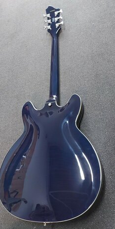 Hagstrom Super Viking, Dark Baltic Sea Flame, Limited edition 