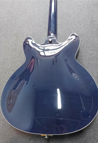 Hagstrom Super Viking, Dark Baltic Sea Flame, Limited edition 