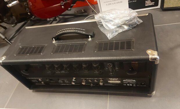 Kustom 100W All Tube Head DOUBLE CROSS, showmodel