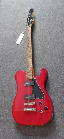 G&L Tribute Asat Junior II Transparent Red 