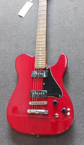 G&L Tribute Asat Junior II Transparent Red 