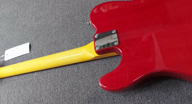 G&L Tribute Asat Junior II Transparent Red 