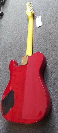 G&L Tribute Asat Junior II Transparent Red 