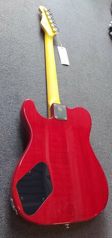 G&L Tribute Asat Junior II Transparent Red 