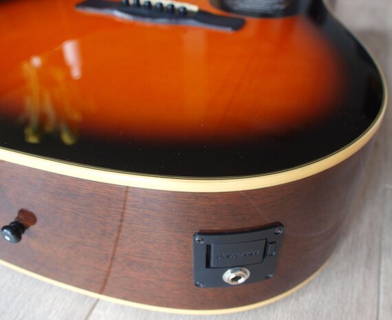 Samick Greg Bennett G-Series Electro-akoestische Dreadnought Mahonie, GD100SCEVS, sunburst