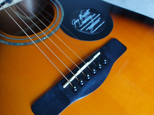 Samick Greg Bennett G-Series Electro-akoestische Dreadnought Mahonie, GD100SCEVS, sunburst