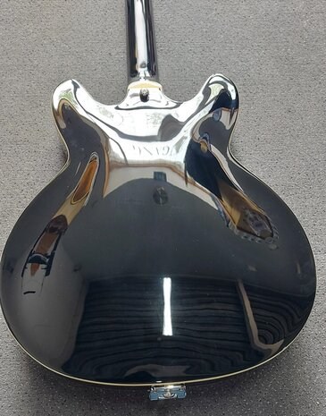 Hagstrom Tremar Viking DeLuxe Black