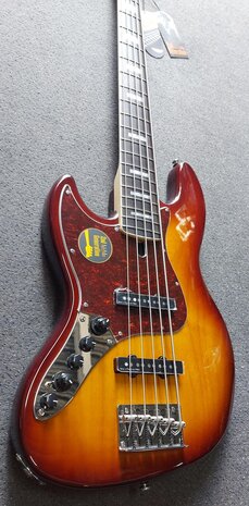 Sire Marcus Miller V7+ 2nd Gen linkshandig 5-snarig Tobacco Sunburst