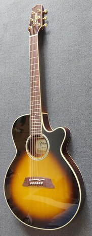 Takamine TN138C Sunburst Thinline met koffer