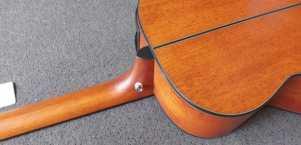 Takamine GLN11ENS Okoume, nu met gevoerde hoes