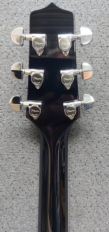 Takamine EF341SC elektro-akoestische western gitaar zwart, nu met kofferkeuze