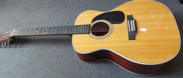 Sigma JM12-1STE+ 12-snarige gitaar, electro-akoestisch