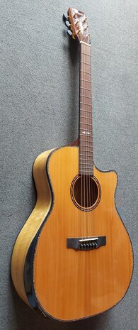 Cort GAMY electro-akoestische Folkgitaar, natuur