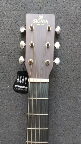 Sigma DTC-28HE+ dreadnought, nu met koffer