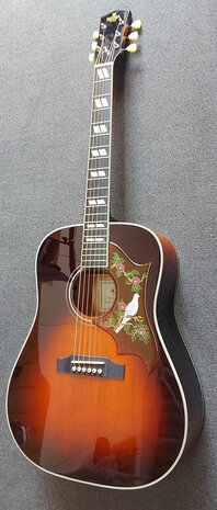 SIGMA GUITARS DA-SG7 Hummingbird darkburst, nu met koffer