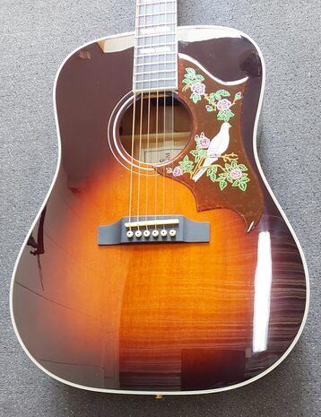 SIGMA GUITARS DA-SG7 Hummingbird darkburst, nu met koffer