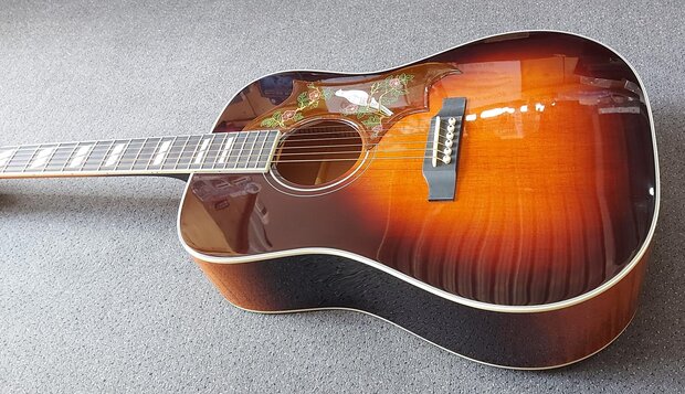 SIGMA GUITARS DA-SG7 Hummingbird darkburst, nu met koffer