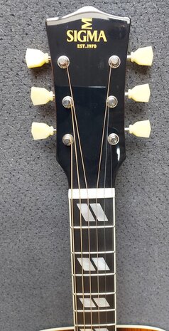 SIGMA GUITARS DA-SG7 Hummingbird darkburst, nu met koffer