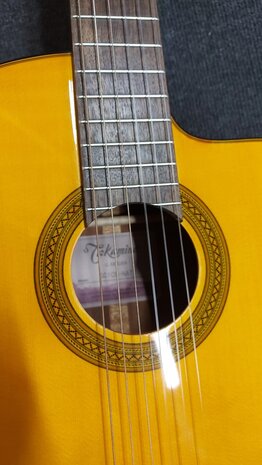 Takamine GC1CENAT Klassieke gitaar Cutaway Electro