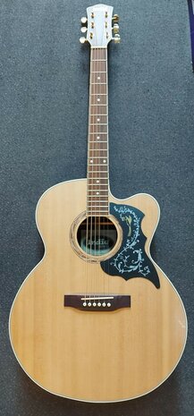 Indie "The Pure" JCE Paradise Bird Jumbo westerngitaar