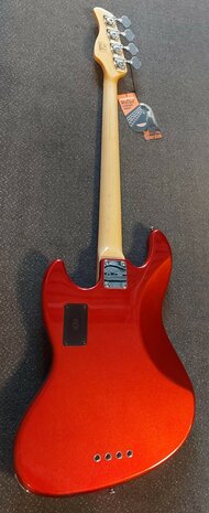 Sire Marcus Miller V7 Vintage 4-snarige basgitaar, helder metallic rood