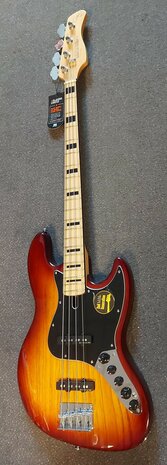 Sire Marcus Miller V7+ Vintage Swamp Ash 4-snarige basgitaar, Tobacco Sunburst S4, 2nd Gen