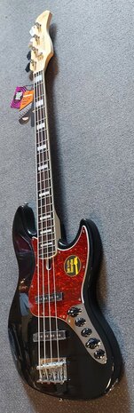 Sire Marcus Miller V7+ 2nd Gen Series 4-snarige basgitaar, zwart / black