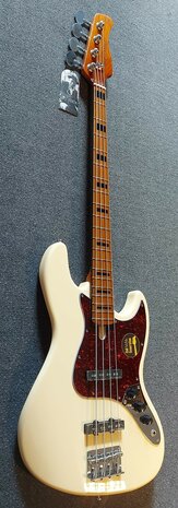 Sire Basses V5 Series Marcus Miller basgitaar, Vintage White