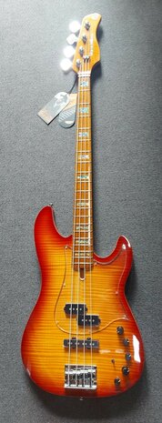 Sire Marcus Miller P10+ A4/TS, tobacco sunburst, flamed maple top