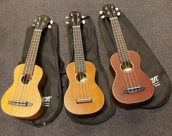 La Sevillana Sopraan Ukulele Mahonie